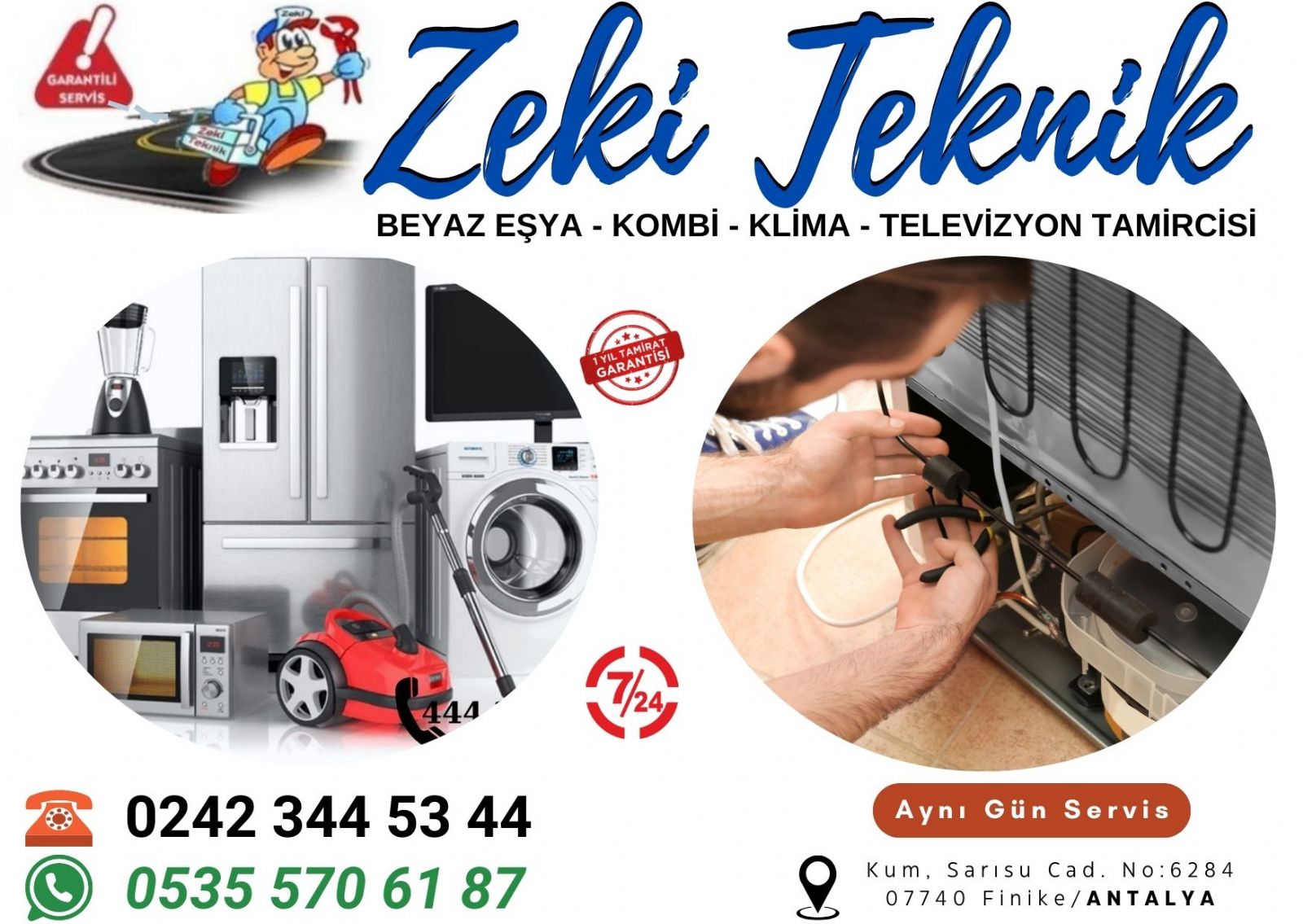 Finike Arçelik Servisi